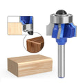 4 Flutes Corner Roundover Router Bit 8mm Flush Trimming Bits Set R1 R2 R3 Carbide Edge Banding Trimmer Bit for Wood