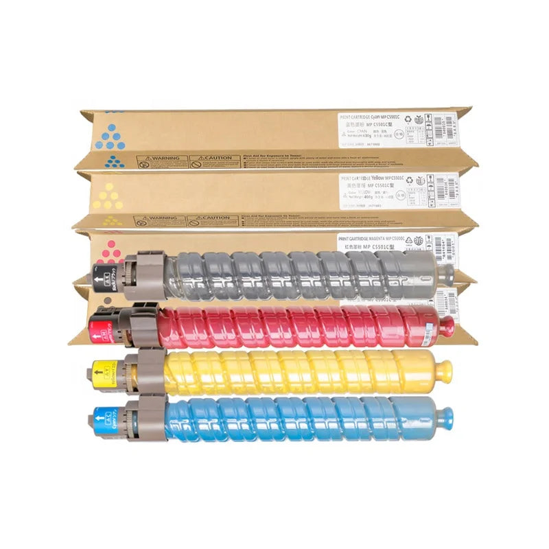 Compatible High Quality Copier Parts Color Toner Cartridge for Ricoh Aficio MPC4501 5501 Toner Cartridge MPC5501