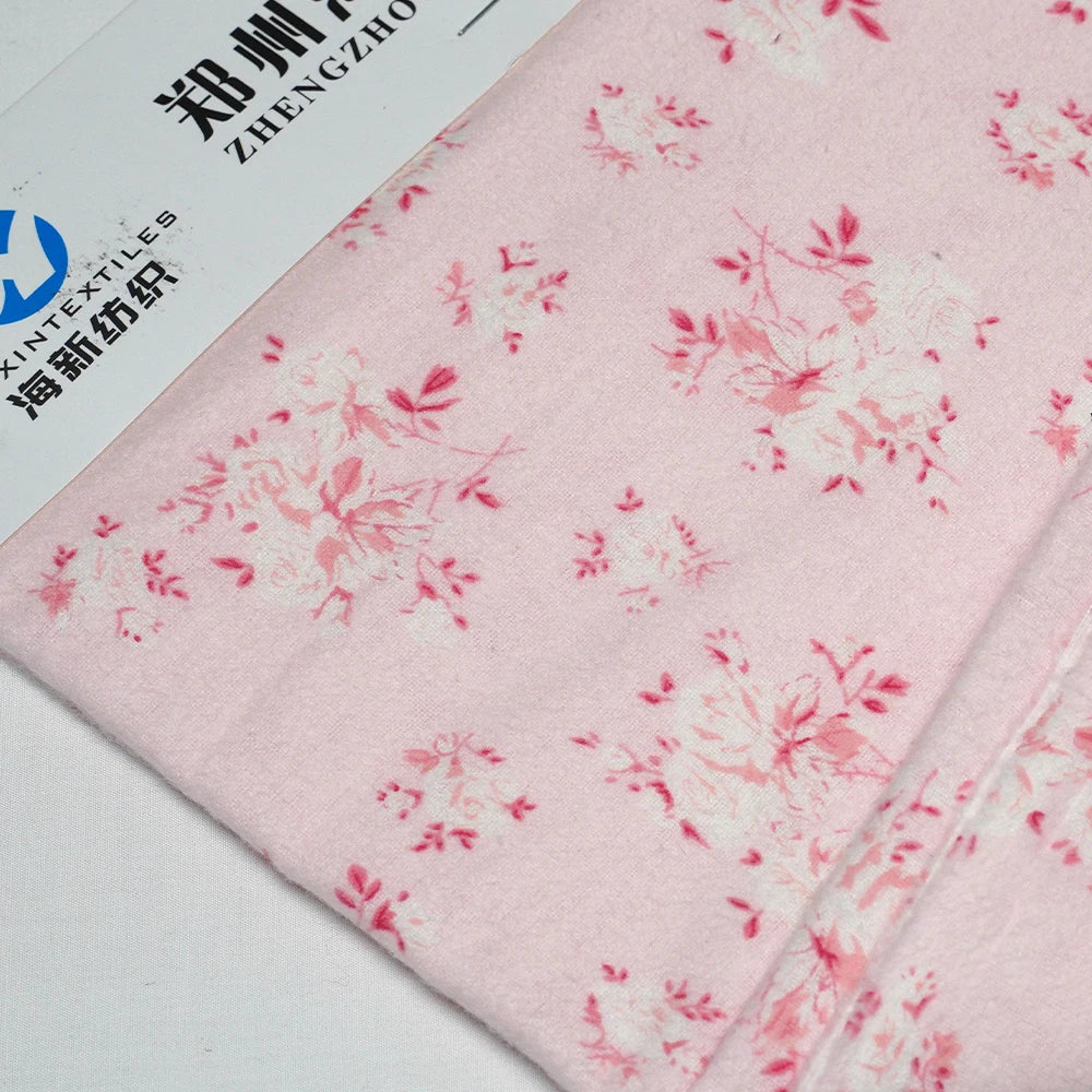 Best Price Full Cotton Woven Brushed Reactive Print Flannel Fabric for Shirts & Toys Bale and Roll Package Hot Sell