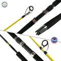 JAPAN Fuji Guide Ring 1.76m Peche 2 Sections Saltwater Fishing Tackle Overhead Madmouse Jigging Rod Fuji