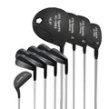 Premium Professional Right Handed 12 Golf Clubs Titanium Full Golf Set with PVD Coating Graphite & Steel Shafts for Men