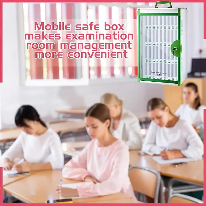 36 Slots Cell Phone Lockers Cell Phone Holder Classroom Phone Lock Box