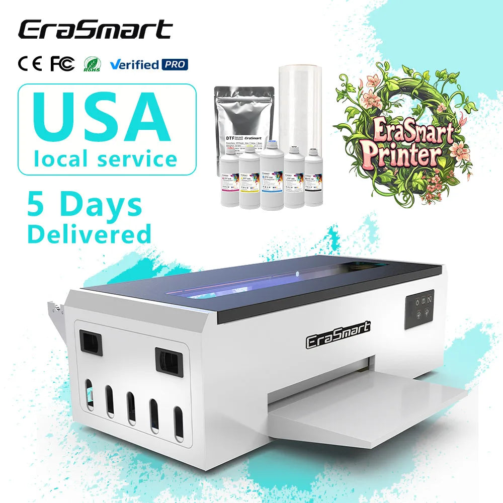 Hot Selling L805 Head Inject Printer Heat Transfer Film Printer T Shirt Printer A4 Dtf Textile Printing Machine Dtf