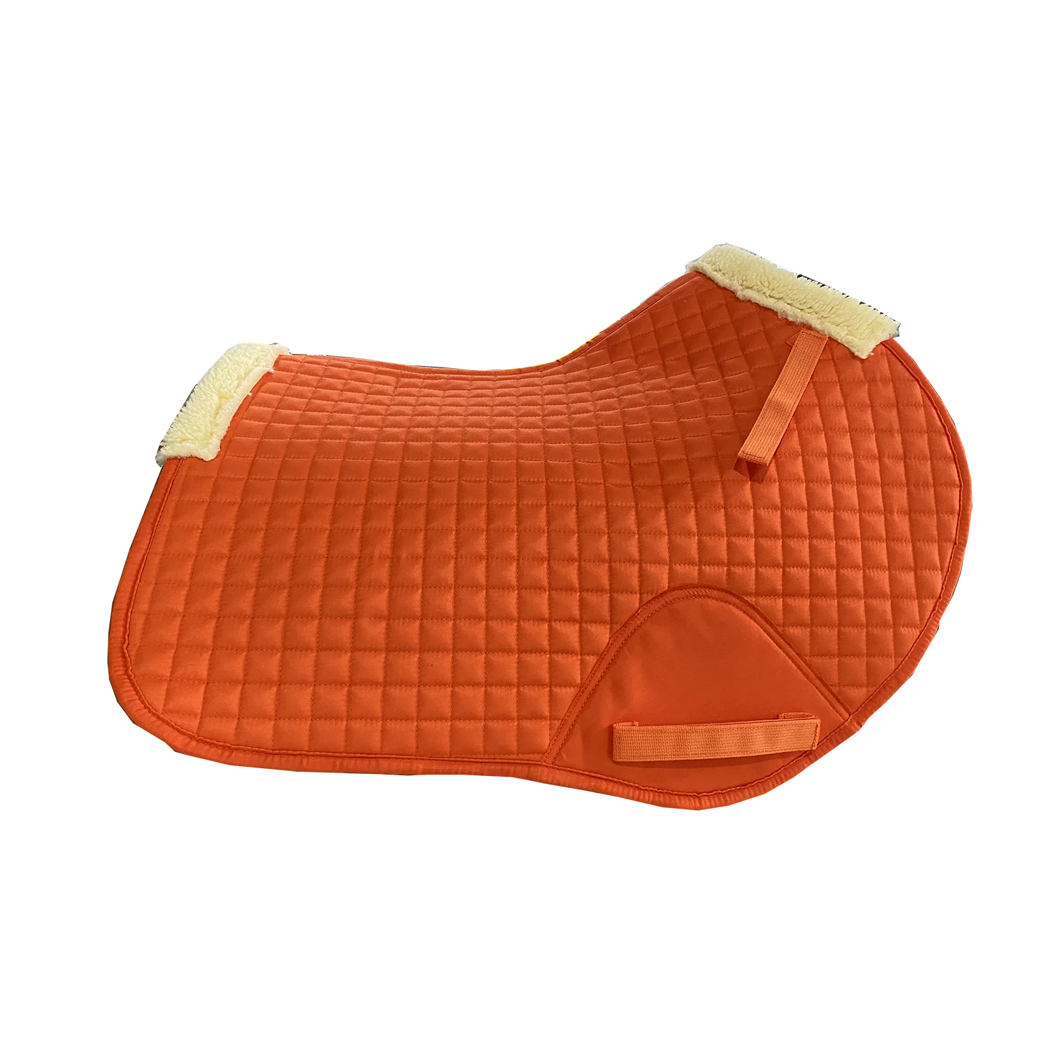 Wholesale Waterproof Made Horse Dressage Equestrian Equine Big Size 105 X 65 CM Satin Horse Saddle Pads for Horse Racing Custom
