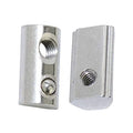 3030 European Standard 8slot T-Slot Half Round Spring Nut Available in M5 M6 M8 Plated Carbon Steel Din Standard
