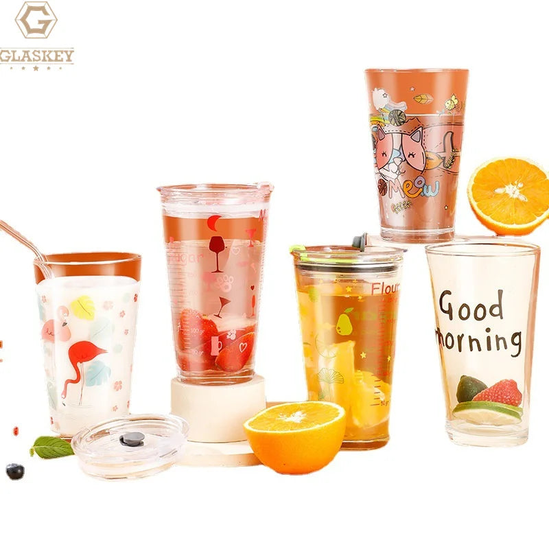 Customized Logo Label Pint Beer Glasses Classic 16oz 20oz Sublimation Glass Tumbler With Straw and lid
