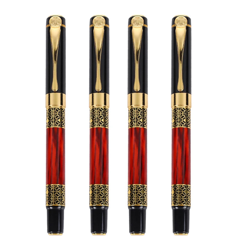 SHULI Stylo 1.0mm 2021 New Arrival Luxury Custom Logo Metal Roller Pen Corporation Business Gift Pen for VIP Guests Boligrafo