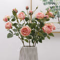 L266 Luxury Artificial Flowers for Home Wedding Decoration Real Touch Dried Effect China Factory Mother's Day Christmas