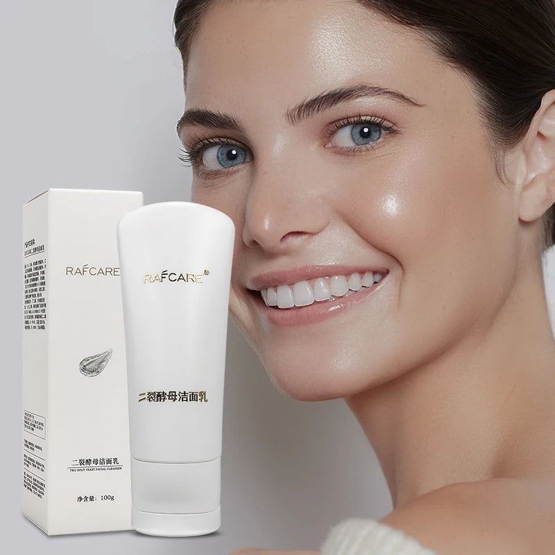 Gentle Facial Cleanser Hydrating Paraben-Free Deep Cleansing and Camellia Yeast Salycylic Acid Face Wash Facial Cleanser