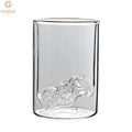Mountain Glass Double Wall Cup Glass Tea Cup Creative Snow Mountain Cup Drinking Glass