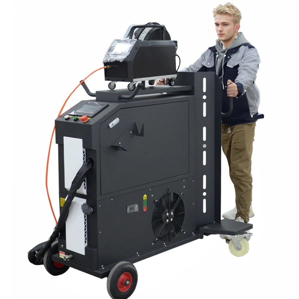 Promotional Price 4 in 1 Portable CNC Fiber Handheld Laser Welder Equipment 1500w 2000w 3000w Laser Welding Machine for Metal
