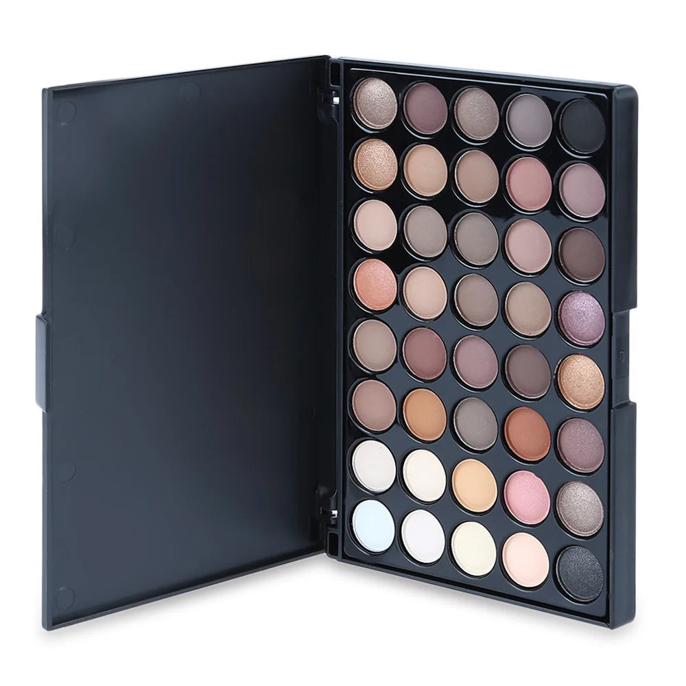 Matte Shade Eyeshadow Palette Mineral Pigmented High Texture Shimmer Eye Shadow Makeup Long Lasting Eyeshadow