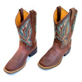Women's Western Cowgirl Cowboy Boots Wide Calf Pointed Toe Embroidered Boot