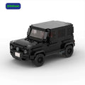 New Construction Vehicle Toys Boys Black Sports Cars for Girls Kids Mini Moc Diy Bricks Model Suv Car Building Block Sets