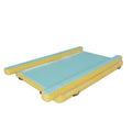 PVC Float Pool Island  Inflatable Air Dock Drop Stitch Inflatable Water Platform for Water Game