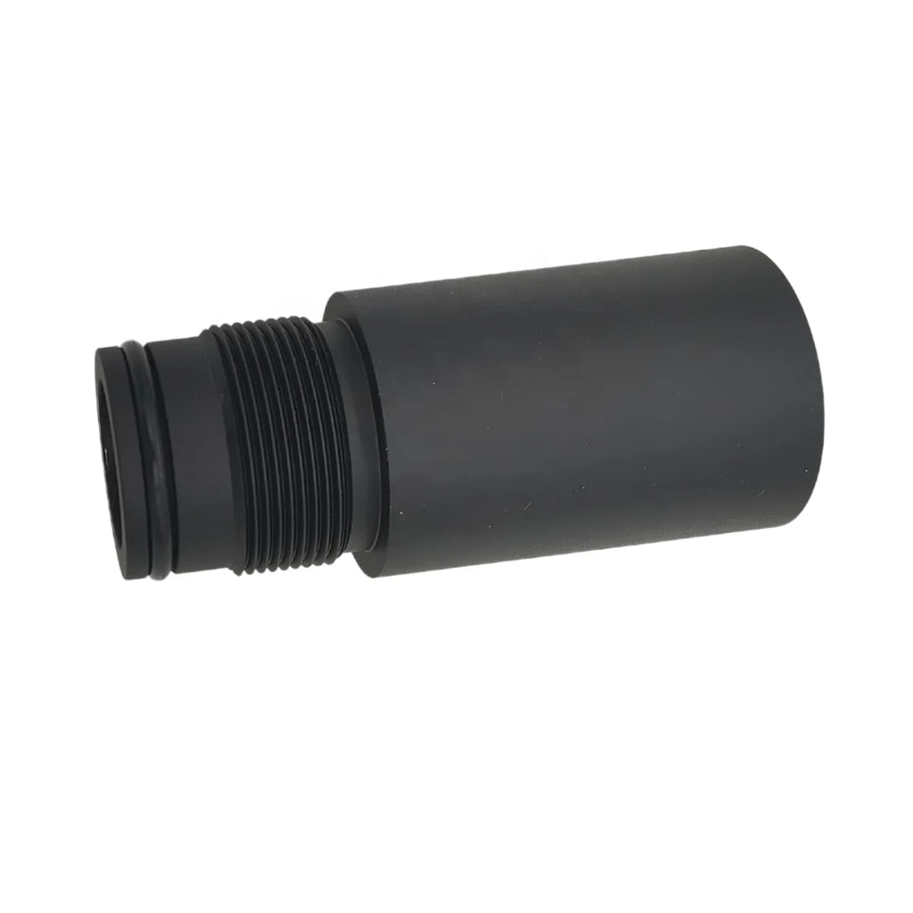 86.7mm Longer Black Aluminum Adapter for Kalibrgun Cricket Power Plenum for Paintball Accessories