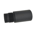 86.7mm Longer Black Aluminum Adapter for Kalibrgun Cricket Power Plenum for Paintball Accessories