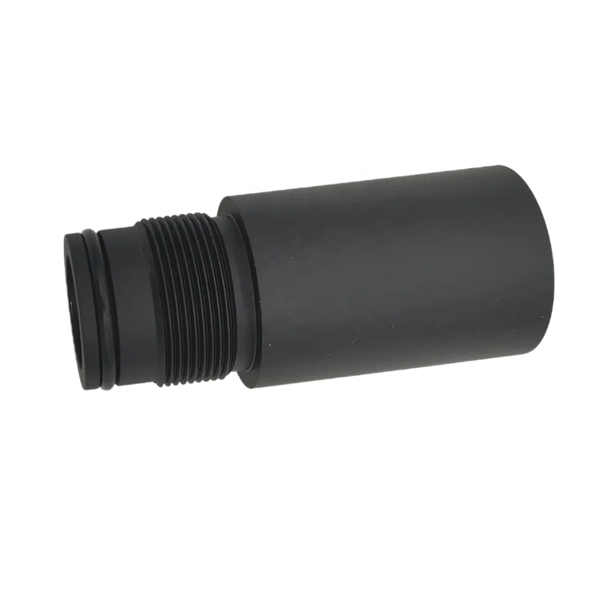 86.7mm Longer Black Aluminum Adapter for Kalibrgun Cricket Power Plenum for Paintball Accessories