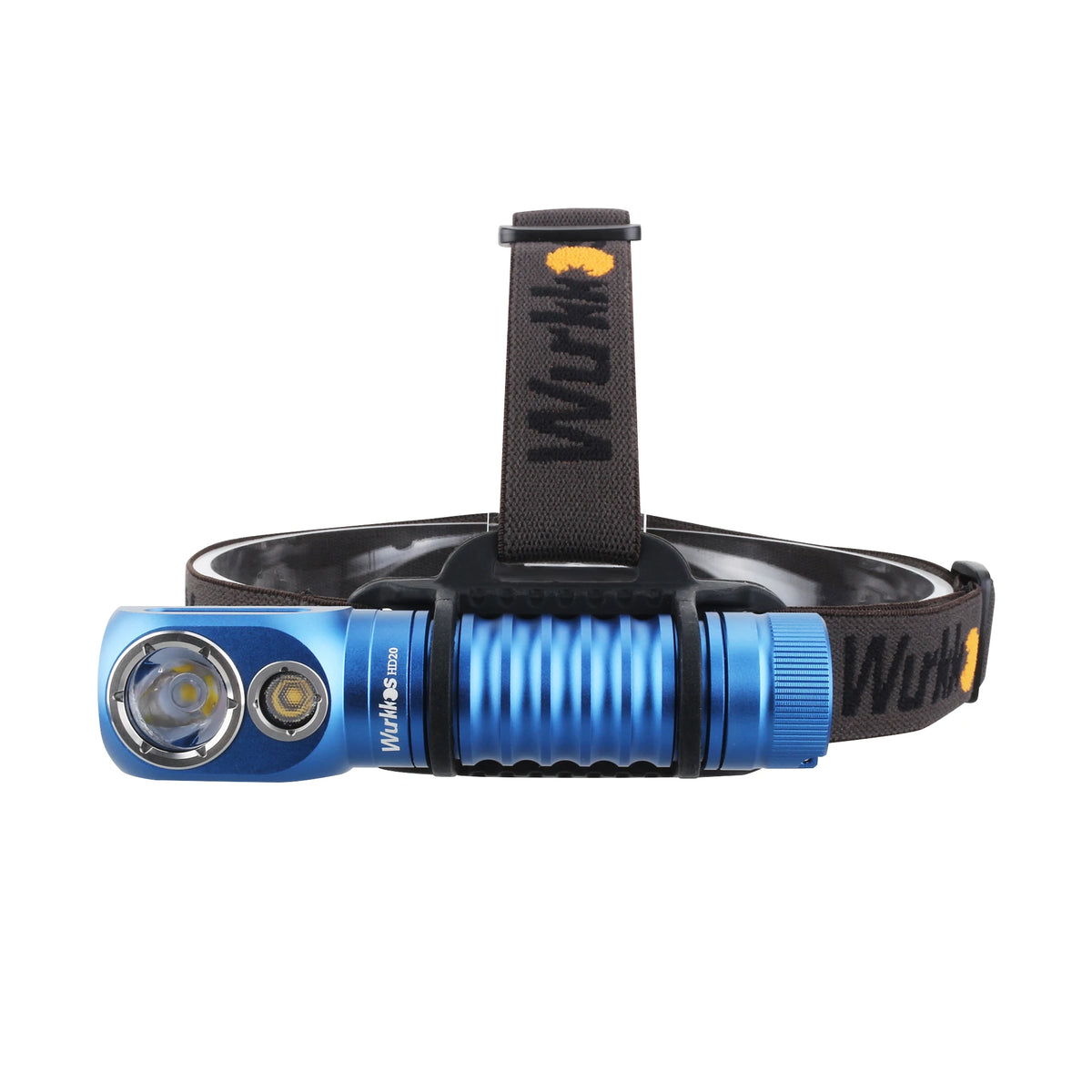 Outdoor Powerful 21700 LED Light 2000lm Rechargeable Headlamp Dual LEDs Head Torch with Reverse Charge Magnetic Tail