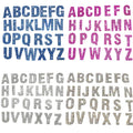 Crystal Rhinestones Letter Sticker Sheet Self Adhesive Letter Patches Crystal Rhinestone Patch