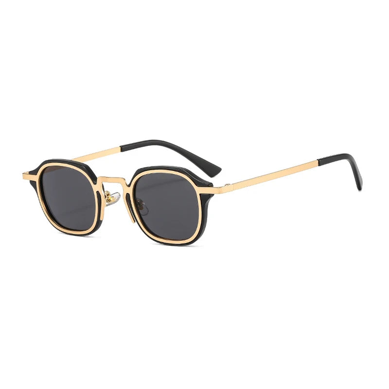 STORY OT22016 New Product Ideas 2022 Small Frame Literary Round Sun Shades Designer Gradient Vintage Metal Frame Sunglasses