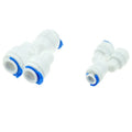 Plastic Elbow or Straight RO Water Filter Adapter Pipe Coupling Connector Accessories