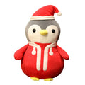 Peluches Custom Christmas Plush Toy Gift Box Snowman Christmas Penguin Strawberry Plush Toy