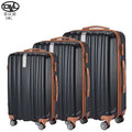 Luggage Sets 3 Piece Hardside Expandable Suitcase with Double Spinner Wheels Tsa Lock