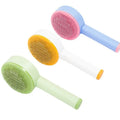 2 in 1 Pet Brush for Dog Cat Grooming Comb Self Cleaning Cat Hair Removal Brushes Pet Supplies