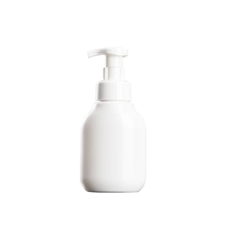 10oz White PET Bottle White Foamer Pump Screen Printing Lotion Foaming Soaps Facial Cleanser Hair Care 350ml Cosmetic Packaging