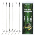 New European Style Carp Fishing Set Anti Bite Sub Line Handcrafted and Finished High Carbon Steel Fishing Hook  Wholesale