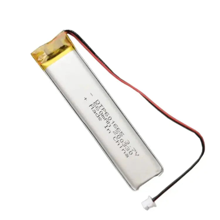 3.7v 560mah 601665 Li Polymer Battery Rechargeable Lipo Batteries with UN38.3 MSDS KC