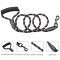 Wholesale Heavy Duty Nylon Dog Leash with Reflective Strips - Large Breeds Rope Lead (MOQ 2pcs) Durable Pet Walking Supply
