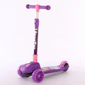 2023 Chinese Factories 3-Wheel Foldable Kids Scooter with Rear Foot Brake Outdoor Use Plastic Frame