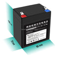12V 8Ah Lifepo4 Battery Pack OEM Factory Price 12.8V 102.4Wh Replacement AGM GEL VRLA Solar LFP Battery