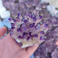 Wholesale Purple Phantom Crystal Ghost Quartz Crystal Cluster for Home Decoration