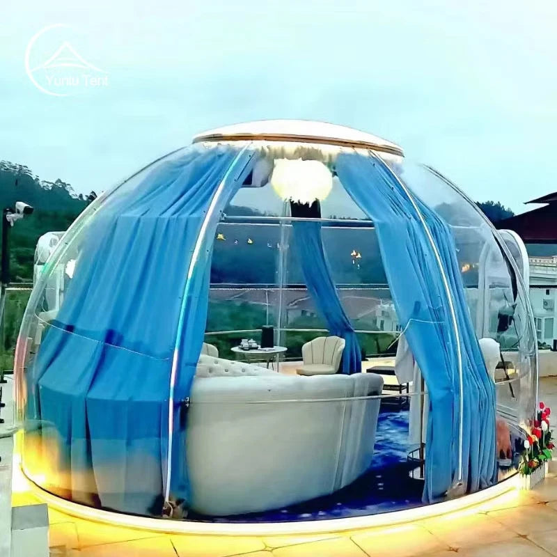Pc Starry House Polycarbonate Skylight Clear Dome Room Tent