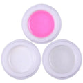 15ml Extension Nail Gel Nail Art UV Gel Phototherapy Glue Pink Clear White Color Solid Extension Nail Glue For Manicure Tip