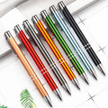 Luxury Novelty Metal Ball Pen Promotions Custom Logo Advertising Ballpoint Pen Personalized Engraving Quality Personalized Gift