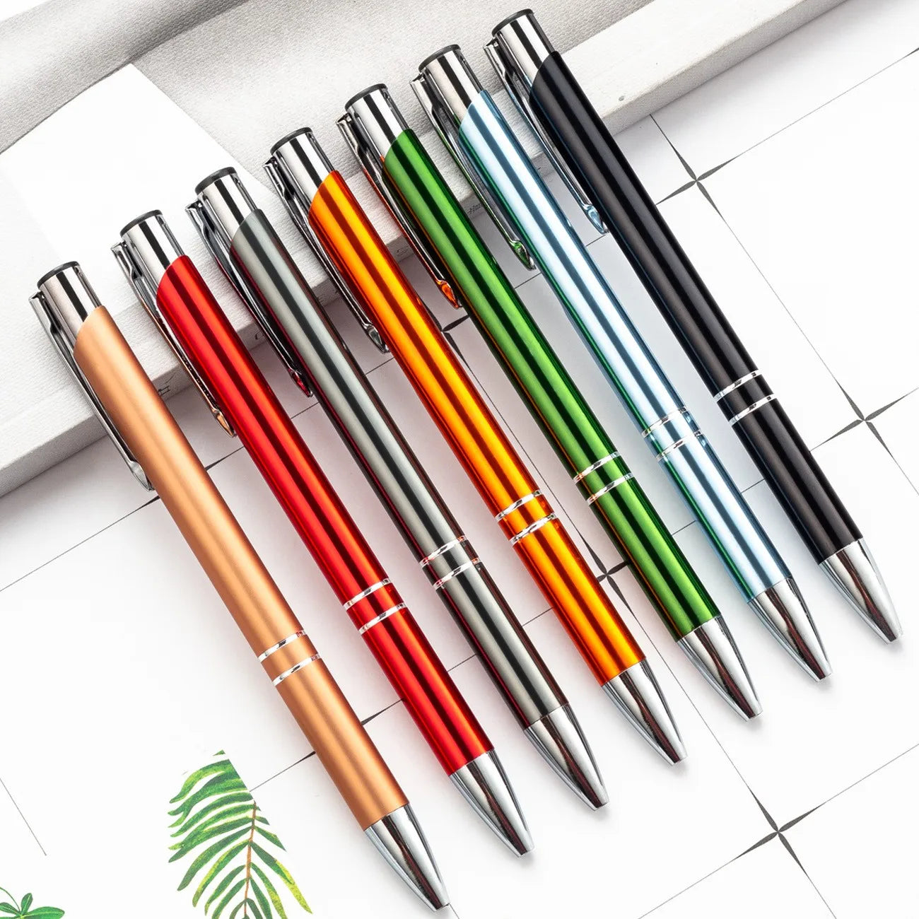 Luxury Novelty Metal Ball Pen Promotions Custom Logo Advertising Ballpoint Pen Personalized Engraving Quality Personalized Gift