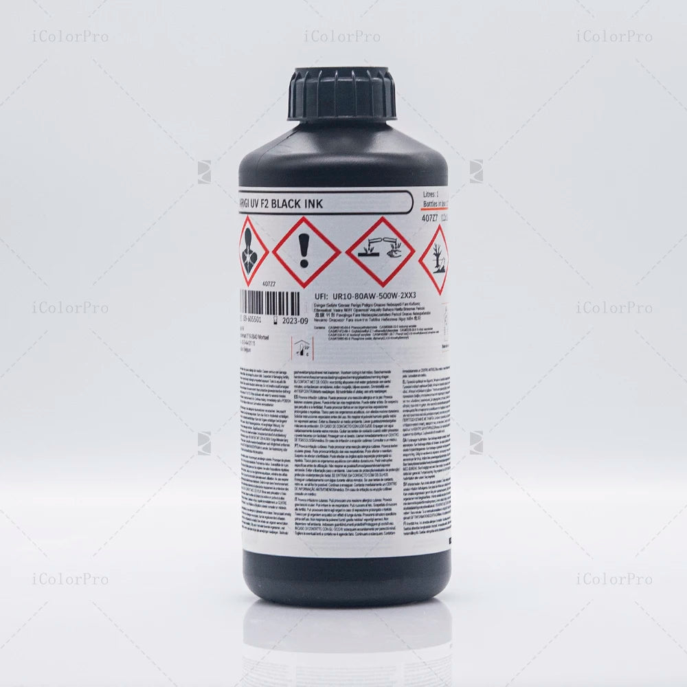 High Performance AGFA F2 UV Ink for Ricoh Gen5 and Gen5i Printheads for Durable and Vibrant Printing