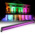 366PCS 5050 SMD RGB LEDs+5730 Cold White Light LEDs Wall Wash Light Bar Stage Light for Nightclub Wedding Party Liveshow KTV