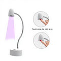 Sun UV Mni 12W Nail Lamp Professional Manicure Dryer Cordless Rechargeable Flash Curing Led Gel Nail Lamp