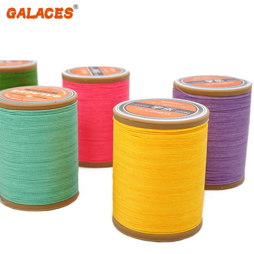 0.35mm Polyester Sewing Waxed Thread for Crochet for Hand Sewing Shoe String Stitching DIY Thread