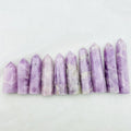 Wholesale Natural Gemstone Kunzite Point Fengshui Purple Crystal Quartz Tower Crystals Healing Stone
