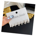 3Pcs/Set Fashion Silver Color Drop Earrings Set for Women Jewelry