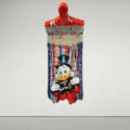 Famous Art Gallery Customized Size Abstract Modern Interior Design  Fiberglass Paintbrush Wall Sculpture