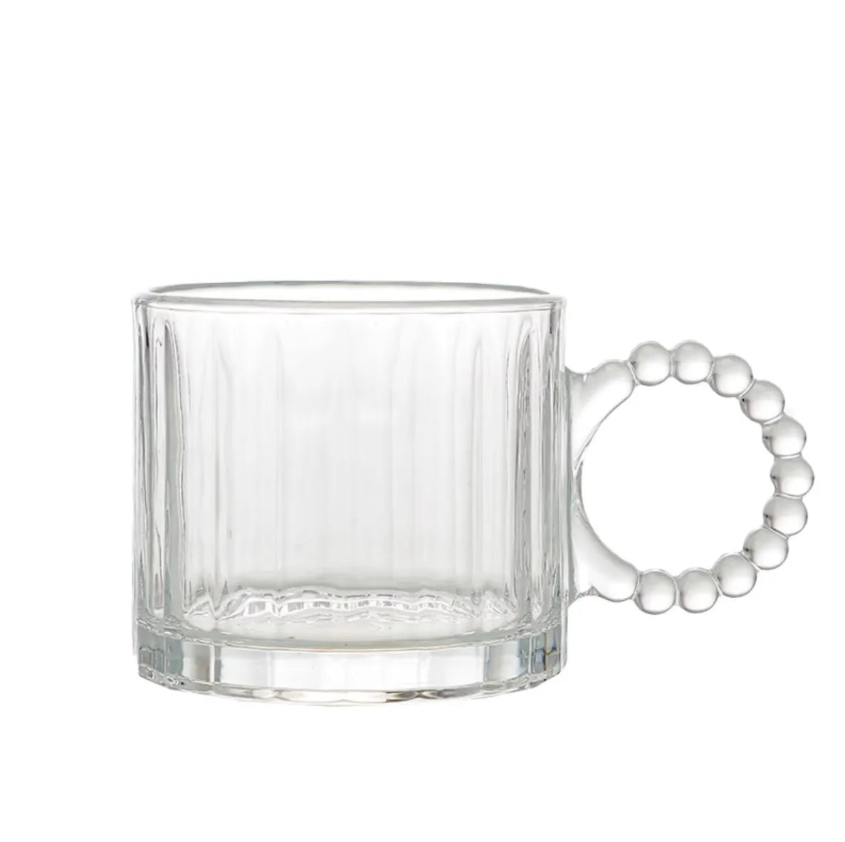 Wholesale Pearl Handle Mugs Retro High Appearance Water Cup Breakfast Milk Cup