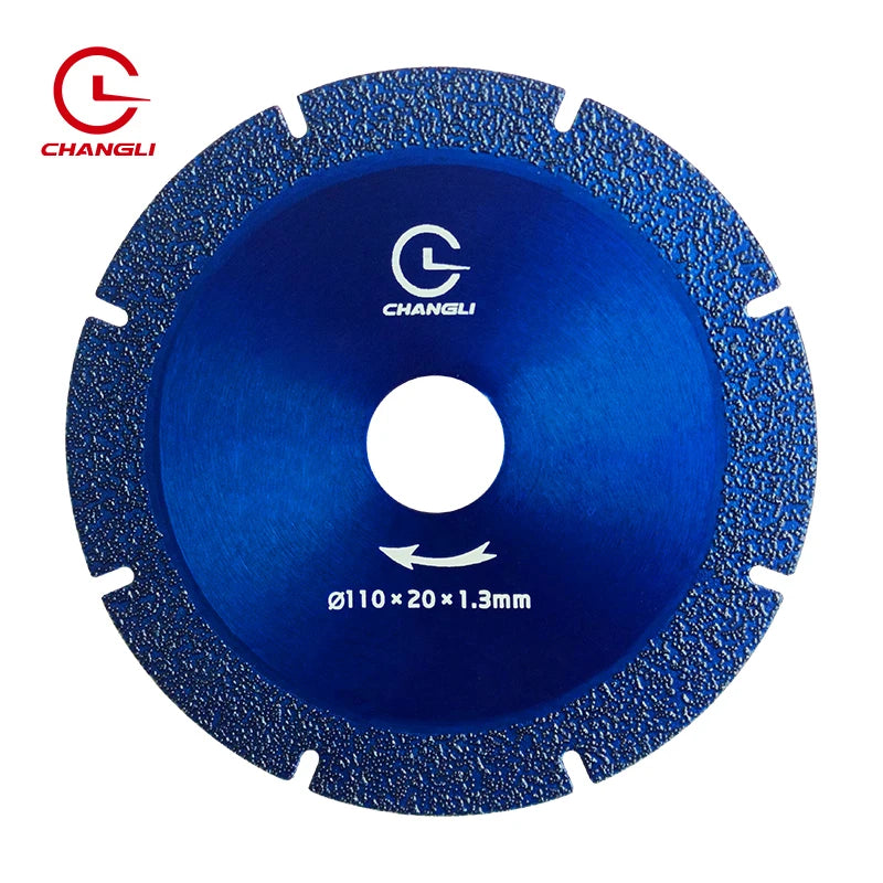Industrial Ultra Thin Cutting Steel Rock Marble Tile Ceramic Discs Hot Press Saw Blade 4inch 110mm Turbo Diamond Saw Blades