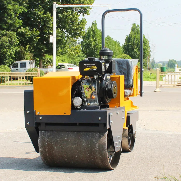 Double Drum Roller 1 Ton Road Roller Compactor Machine Soil Asphalt Compaction Construction Equipment